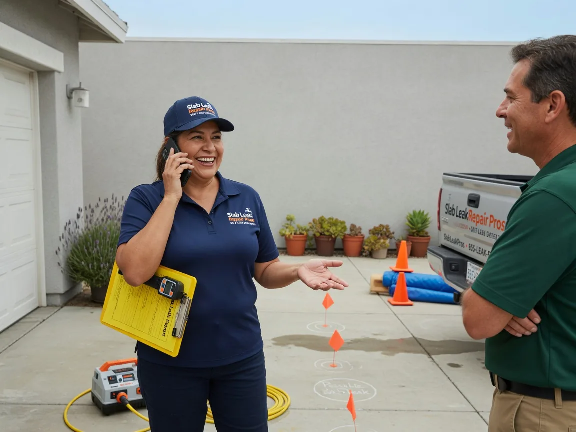 Slab Leak Repair Center, ND FAQs
